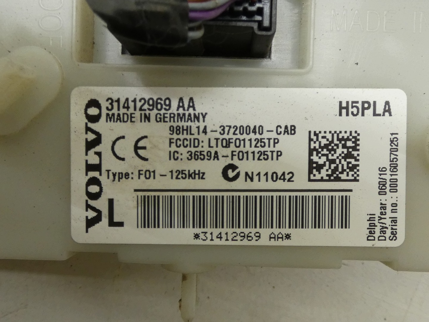 modulo Centralina BSI CENTRALINA FUSIBILI VOLVO S60 II V60 e 31412969AA