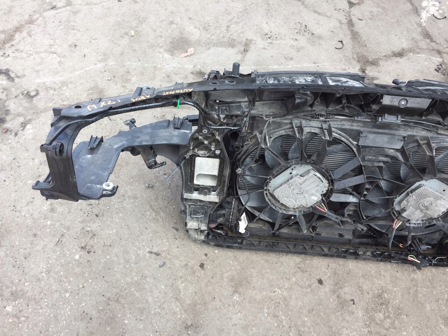 AUDI A8 D4 3.0 TDI support panel for radiators pillar AUTOMAT radiator fans