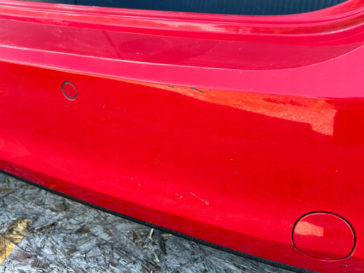 bumper rear part rear VW GOLF VII KOMBI 12- 4X PDC complete LY3D