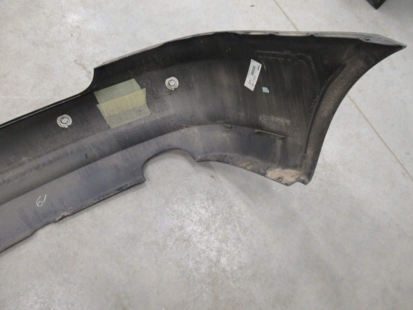 Stoßstange heck hinten BMW e82 e88 PDC A35 MONACOBLAU