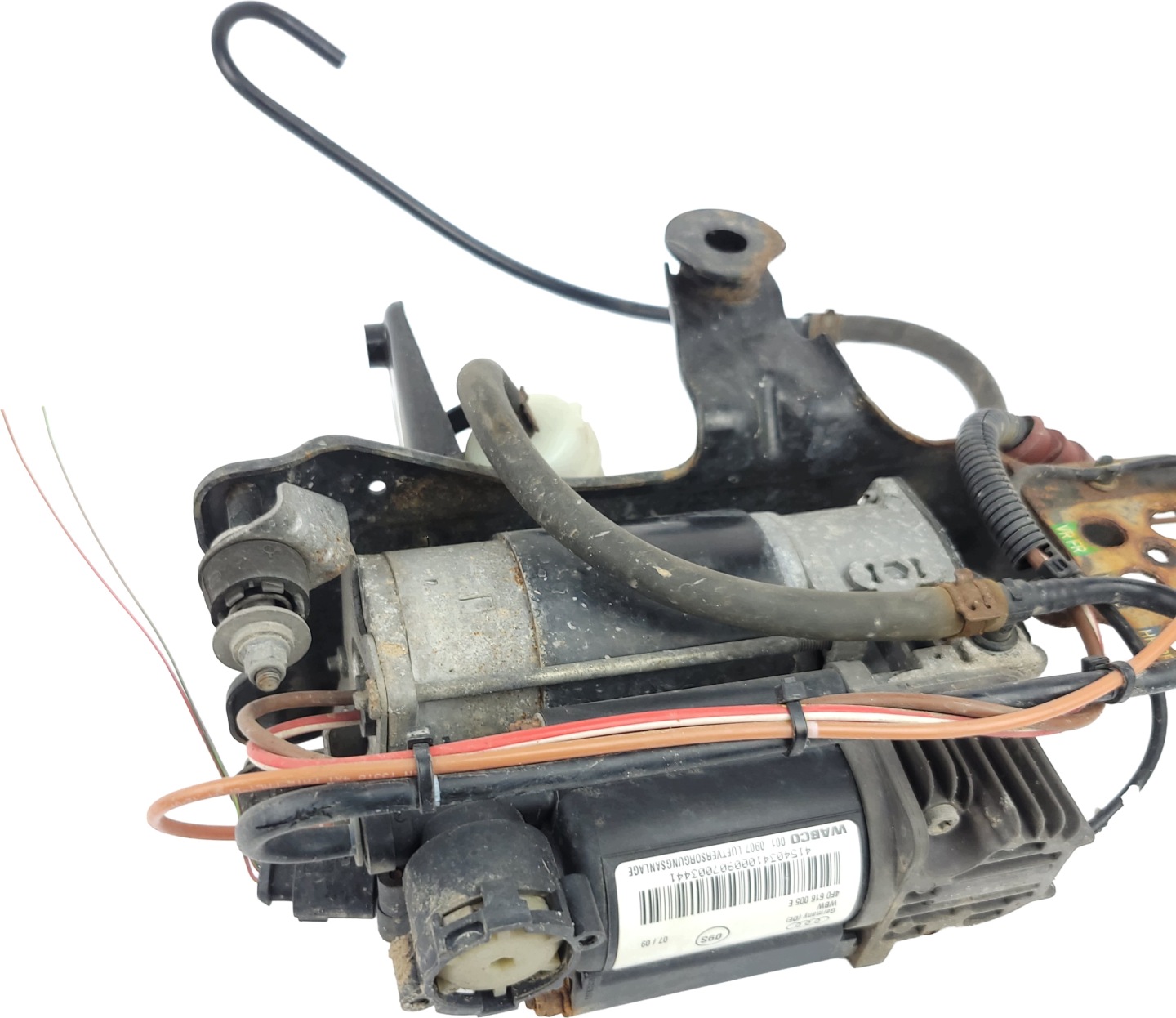 AUDI A6 C6 LIFT compressor; springing compressor air 4F0616005E USZKOD