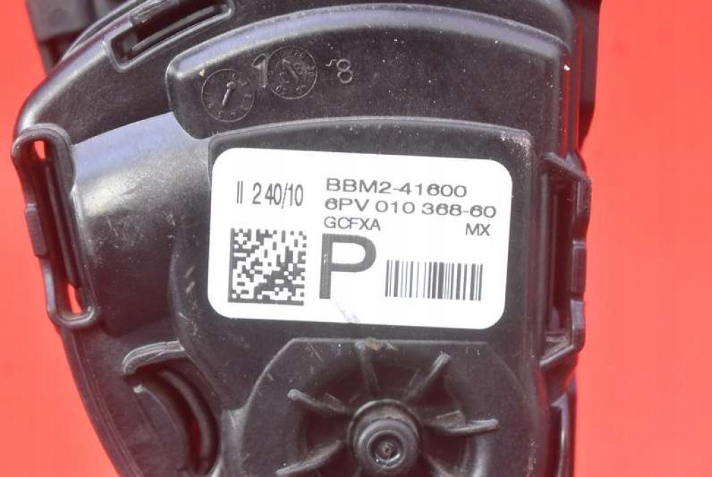 potentiometer accelerator pedal EU BBM2-41600 MAZDA 3 2 II BL 1.6 16V 105 KM 09-13