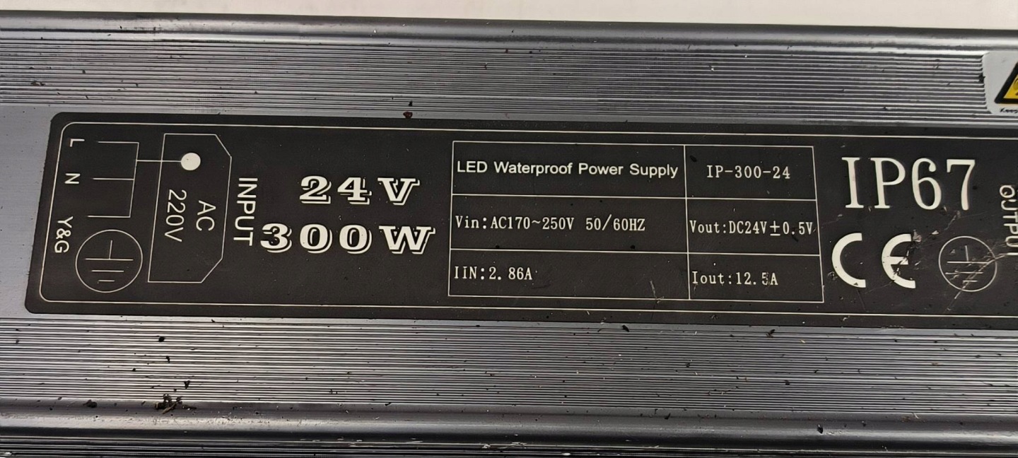 modulo ZASILACZ IP-300-24 MAN