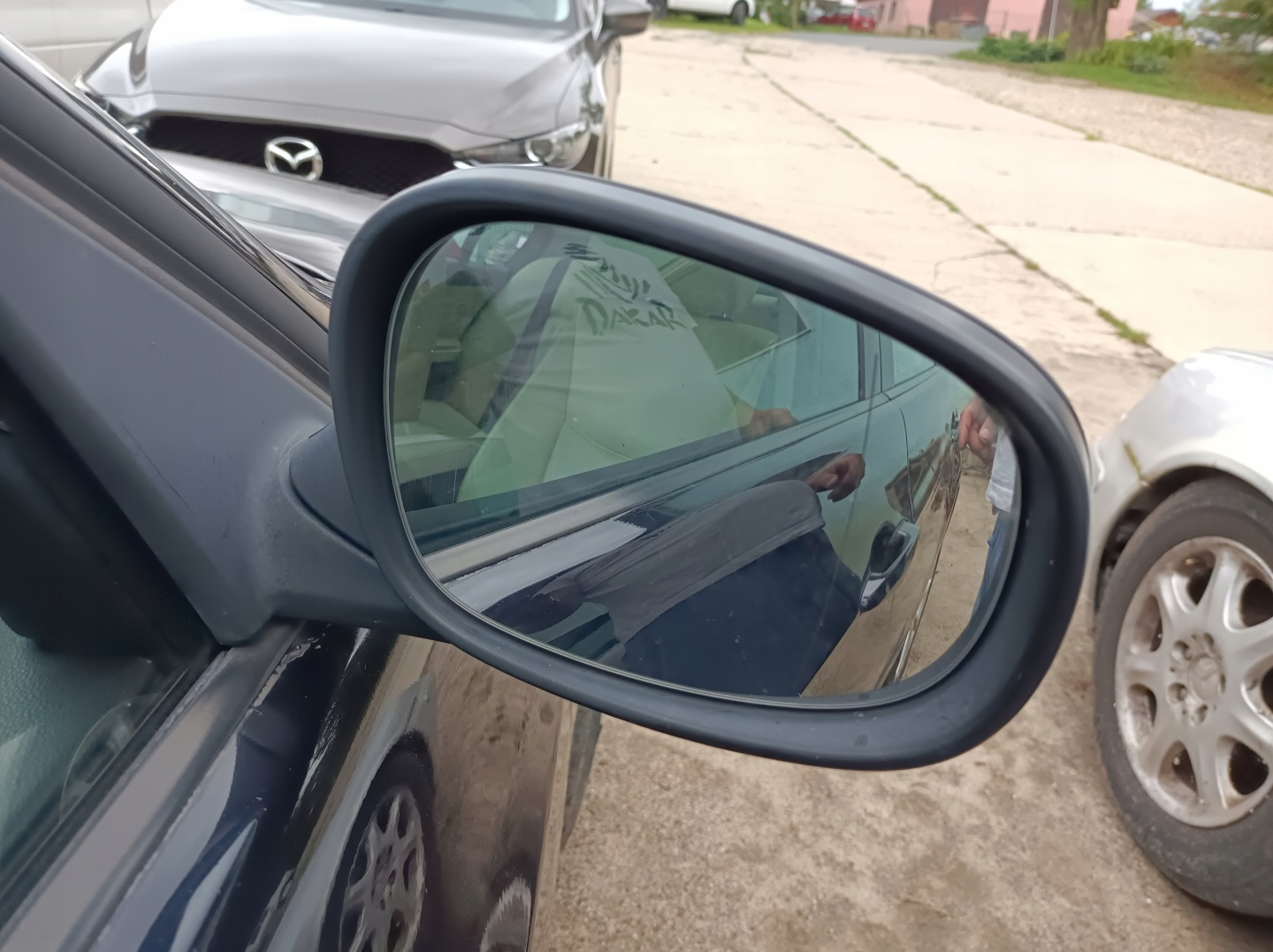 SPECCHIETTO RETROVISORE Destro BMW E90 E91 CARBON SCHWARZ 416 UK
