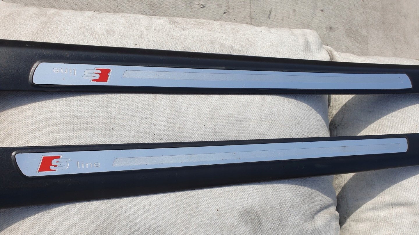 moulding cap of the threshold front AUDI A6 C6 4F S-LINE original