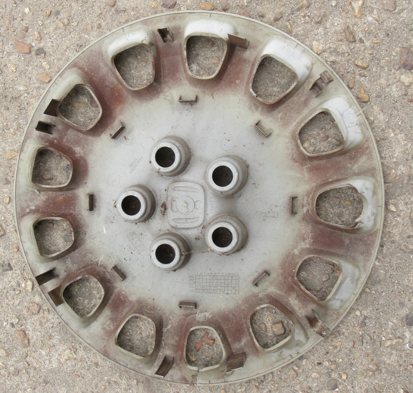 HONDA FR-V 07R decorative disc cover 16 KOMPLET
