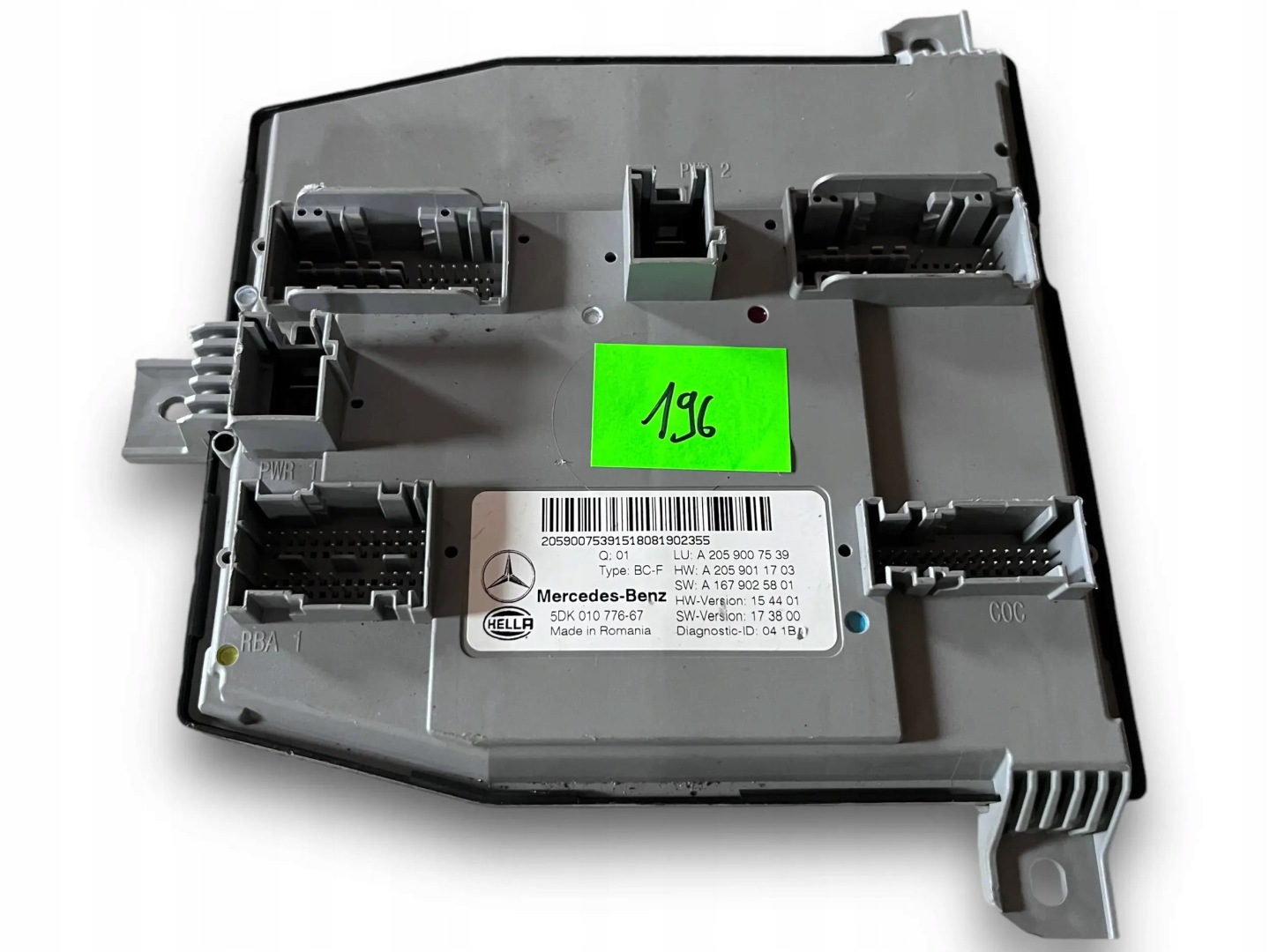 MERCEDES C class W205 module SAM 2059007539 @M