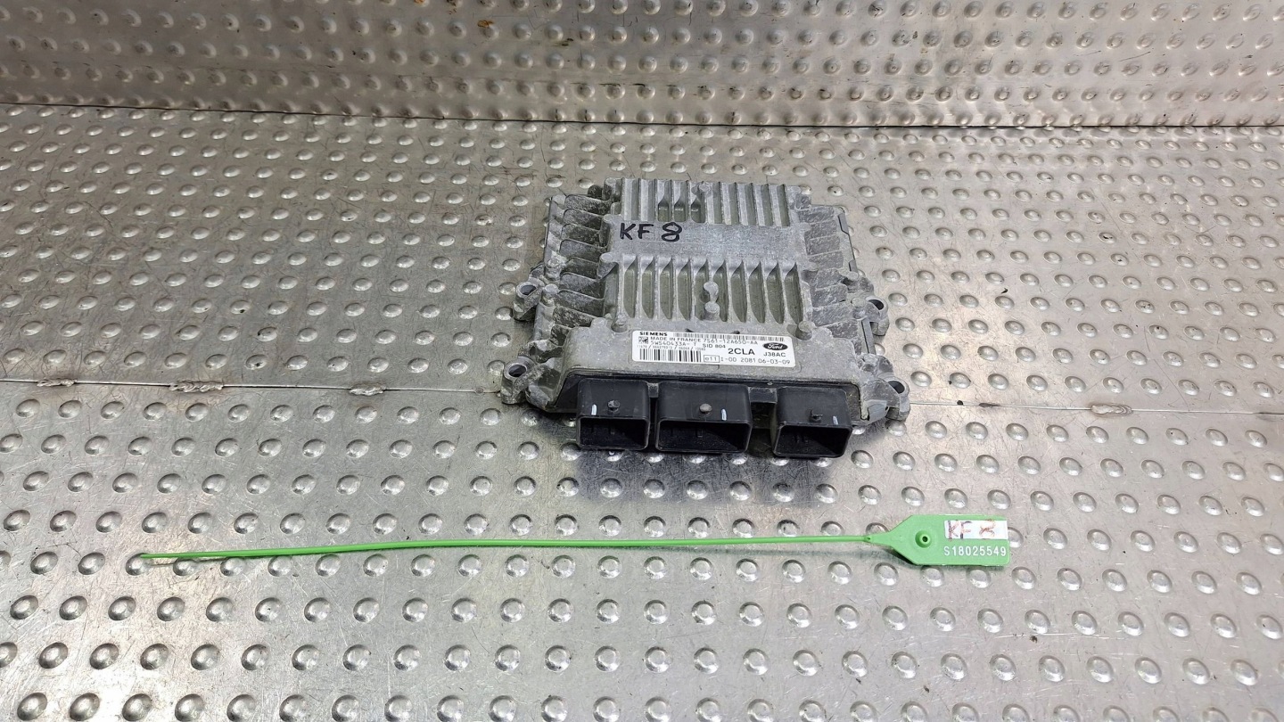 computer control unit of the engine 7S61-12A650-AA FORD FIESTA MK6 1.4TDCI