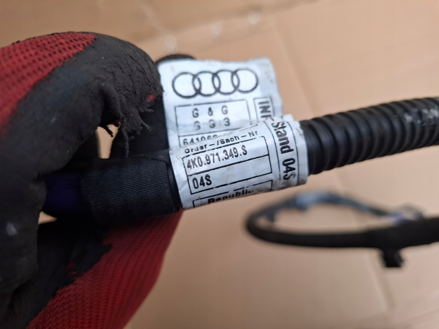 prijenos alternatora AUDI RS6 C8 TFSI 4K0971349S