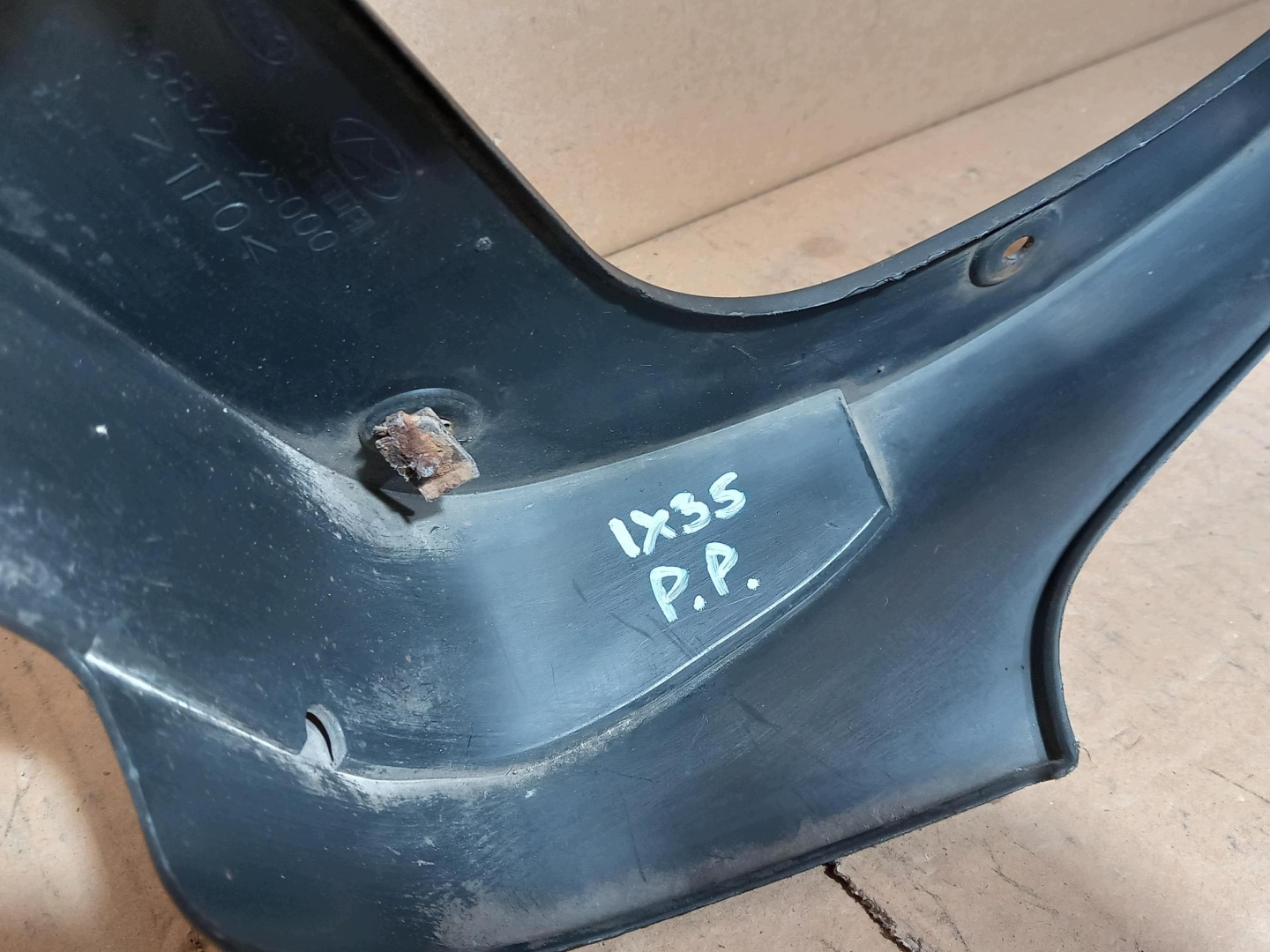 HYUNDAI IX35 10-15 mudguard flap front right front cover 86832-2S000