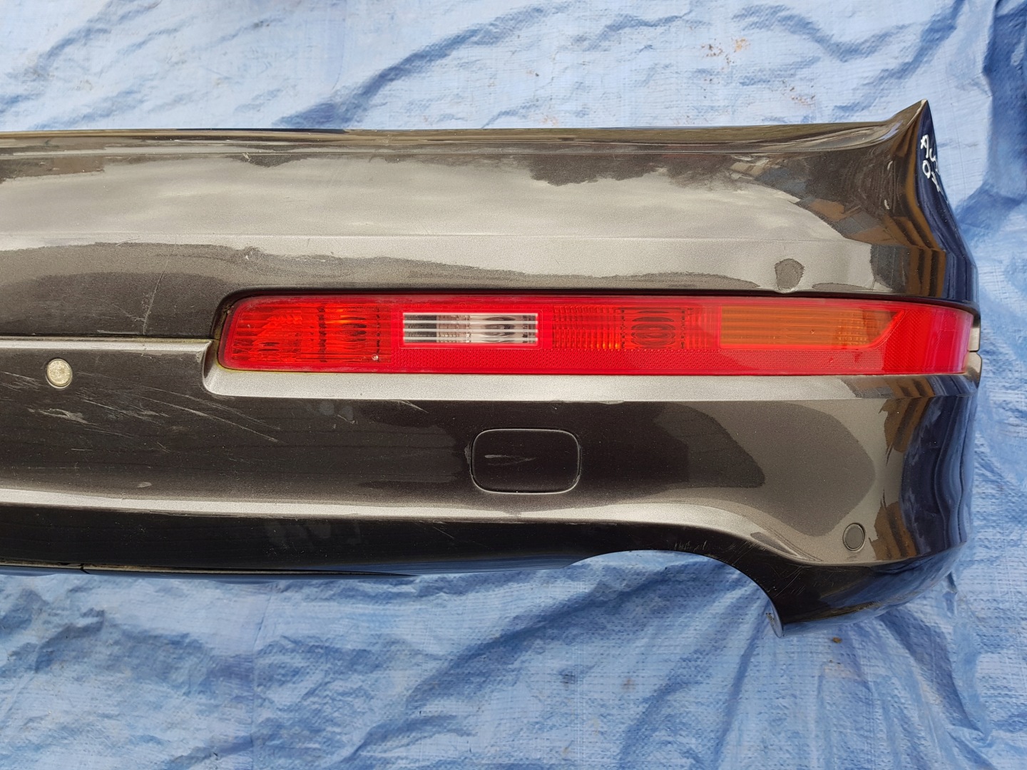 bumper rear part rear AUDI Q7 4L