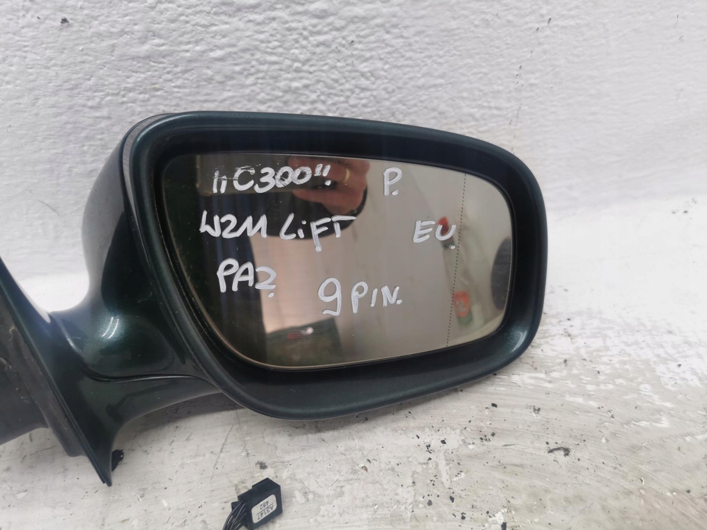 mirror right MERCEDES E-KLASA W211 9 PIN C300 EU