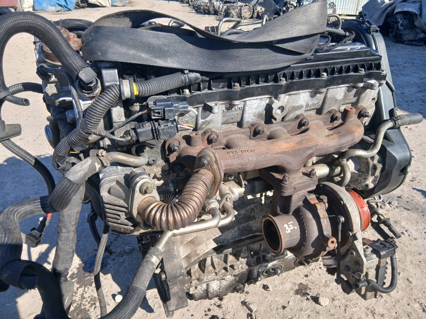 VOLVO XC60 XC90 2.4 D5 2009 09- D5244T engine complete KPL 180 TYS KM