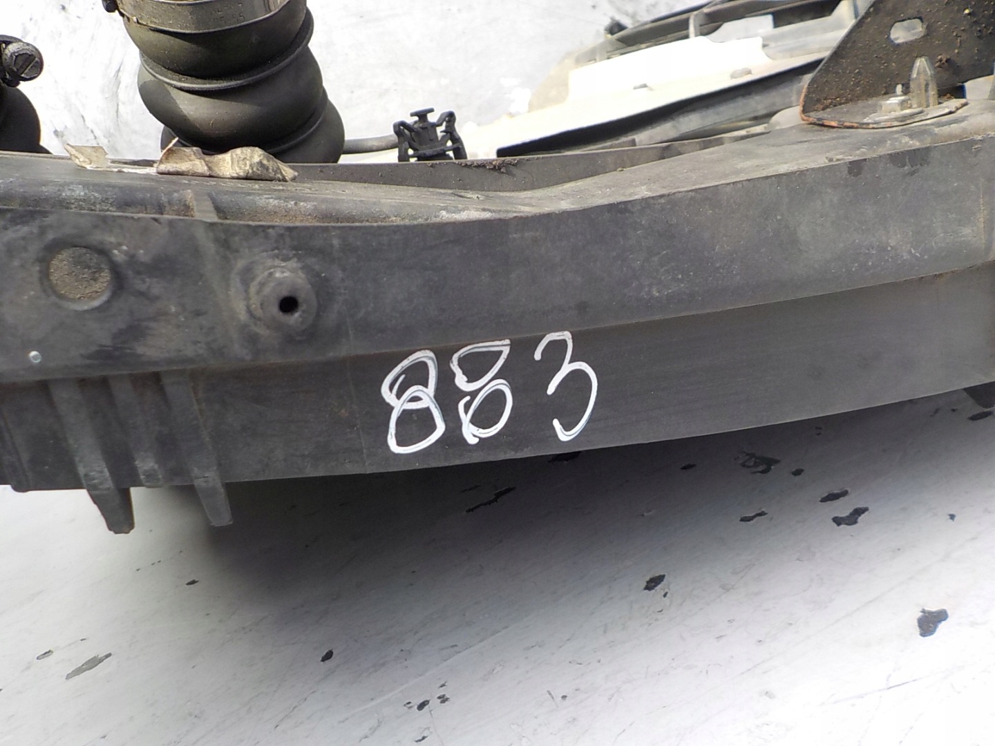 883 CITROEN C3 PICASSO support panel for radiators sider radiator