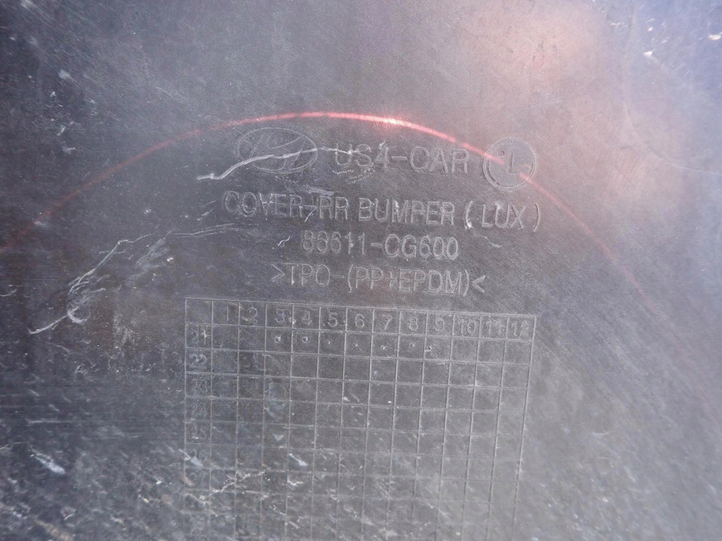 HYUNDAI STARIA 21-> bumper rear part rear PDC