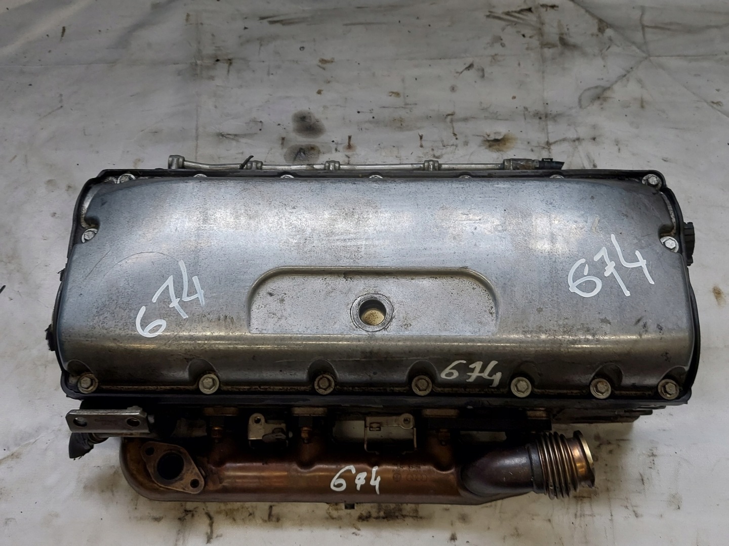 head. VW TOUAREG 5.0 TDI