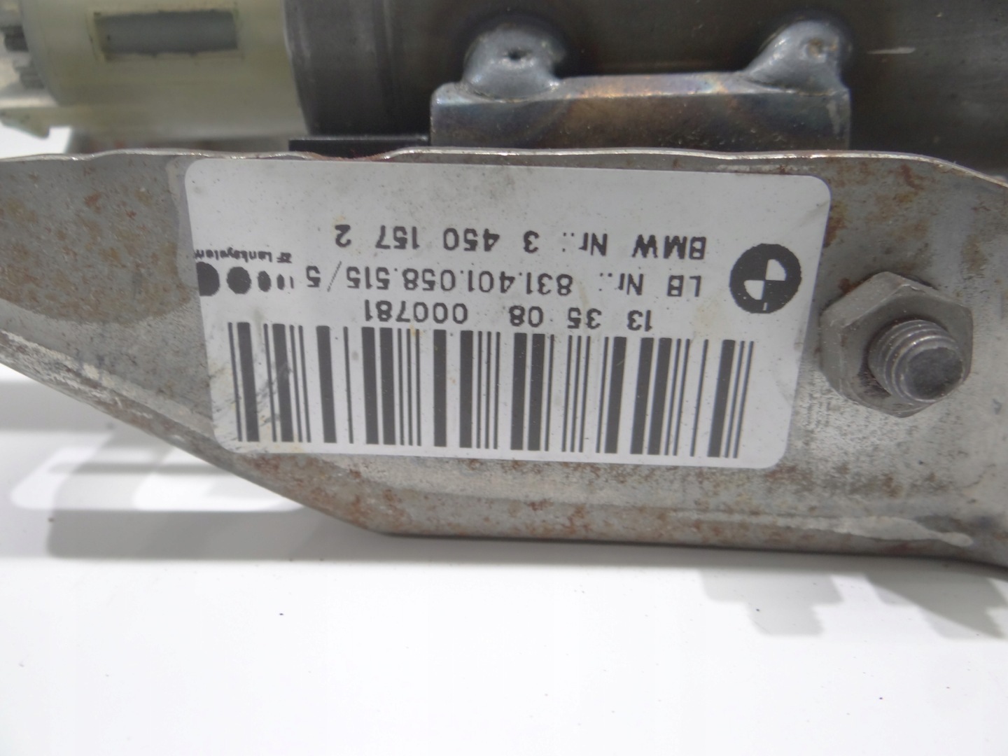 steering wheel rod key BMW X3 E83 LCI OE 3450157 MANUAL