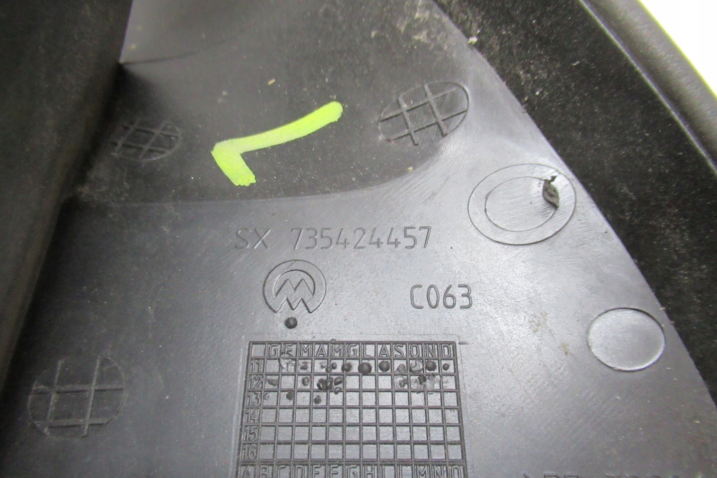 CITROEN JUMPER 13R cover mirrors left 735424457