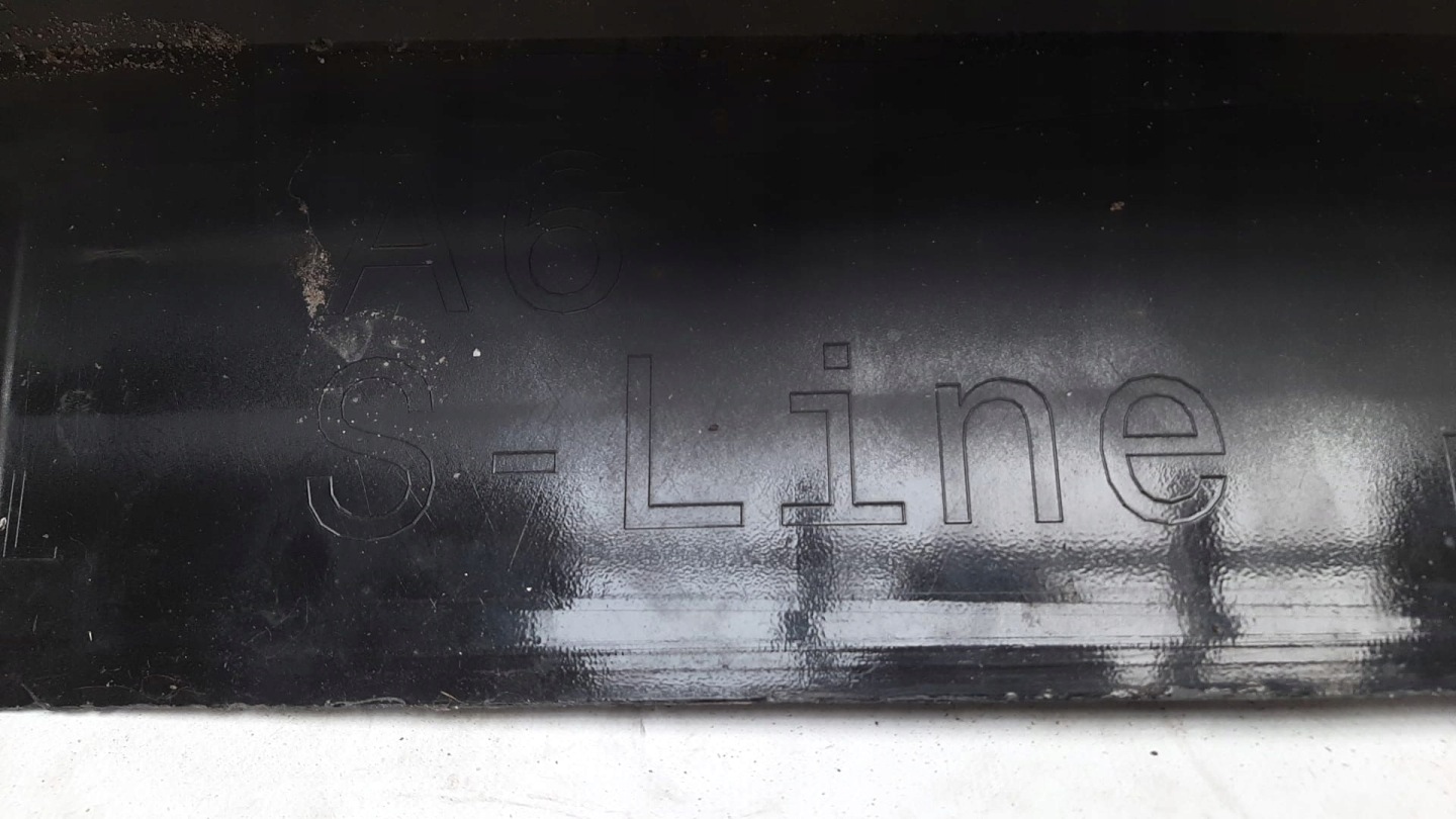 AUDI A6 4G C7 LIFT S-LINE 14- moulding threshold right threshold right 4G0853860H