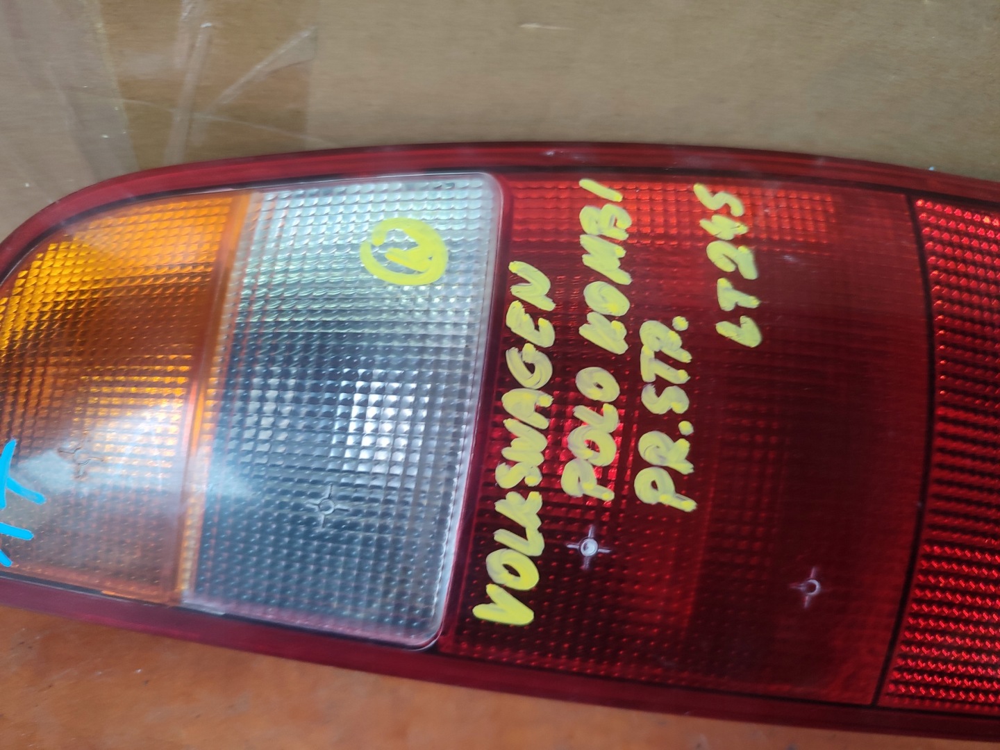 light right rear part right rear volkswagen polo III