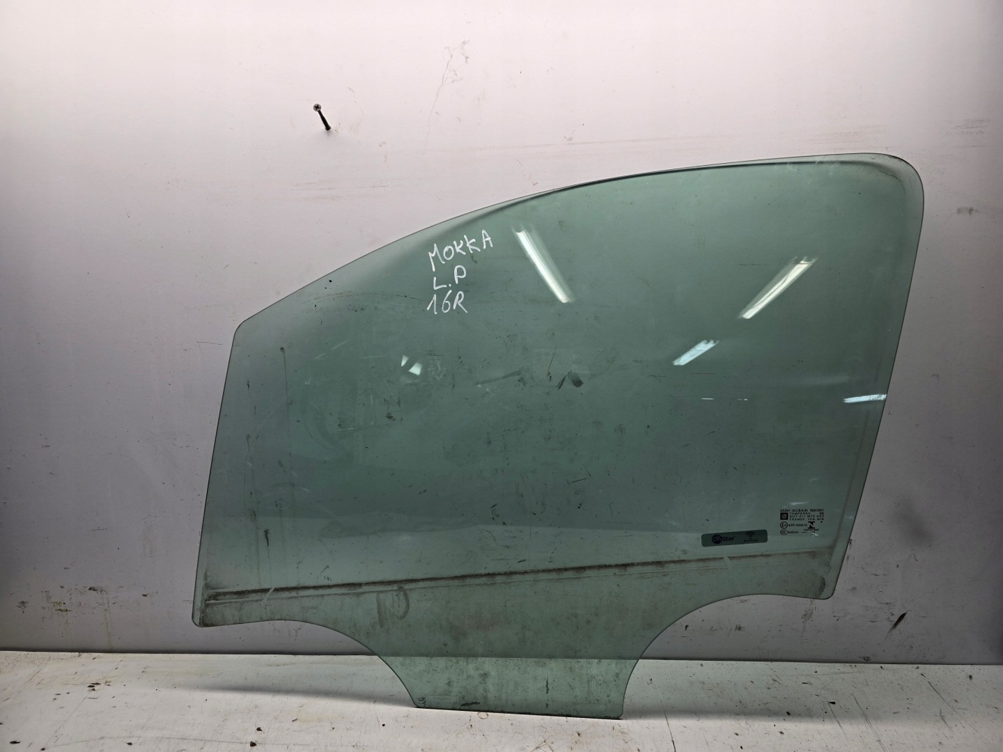 OPEL MOKKA window door left front left front DUZA 16