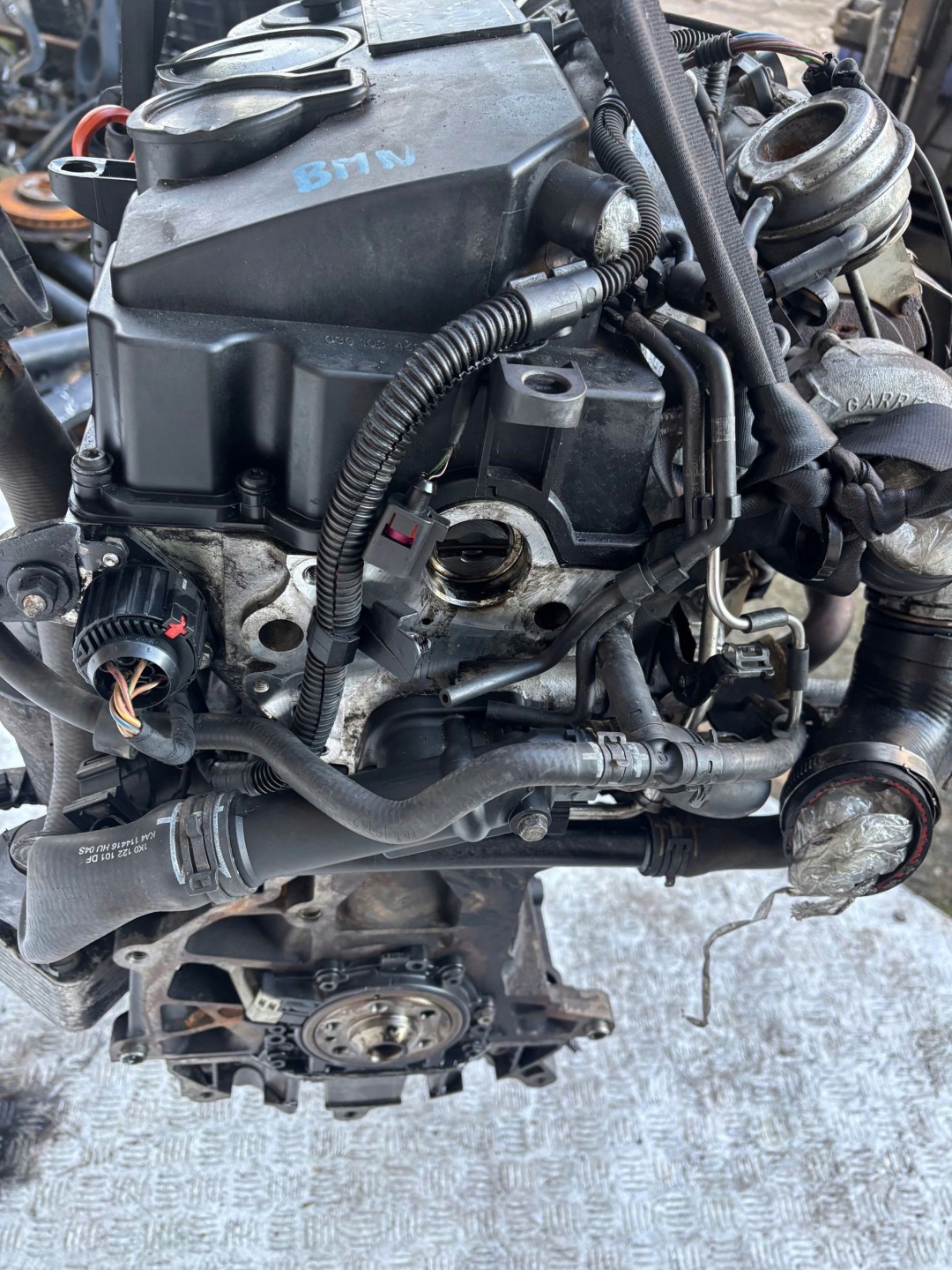 engine BMN 2.0 TDI AUDI A3 VW SEAT