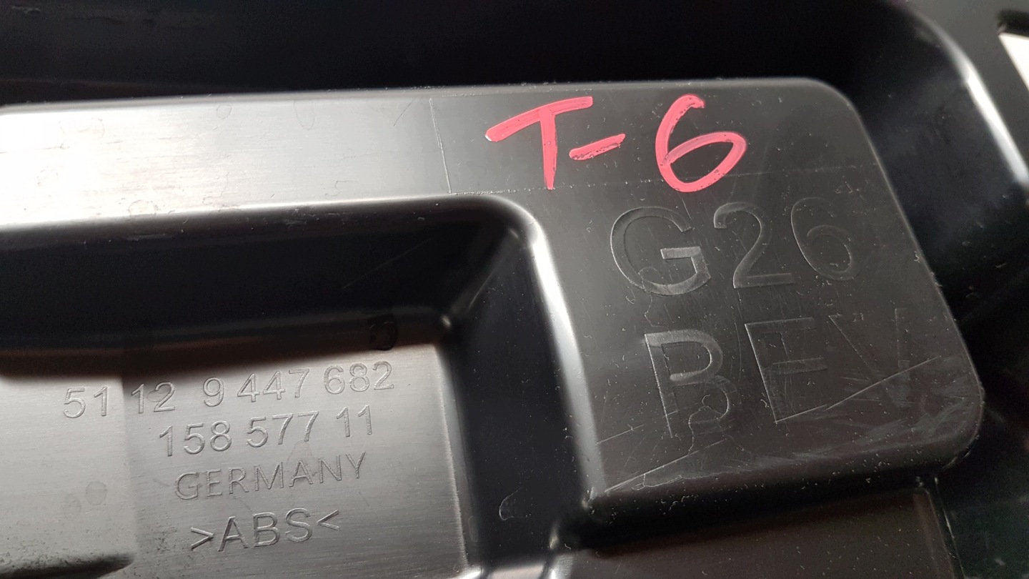 bumper bracket right rear part BMW i4 G26 9447682