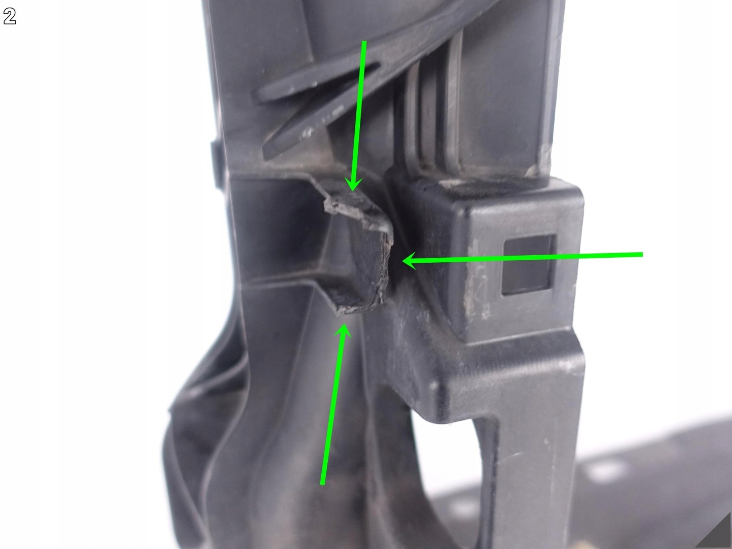 SKODA OCTAVIA III 3 5E0 12-20 wall support of the front support panel for radiators