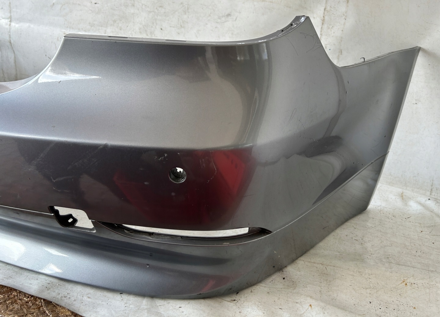 bumper rear part rear BMW 5 E60 sedan PDC