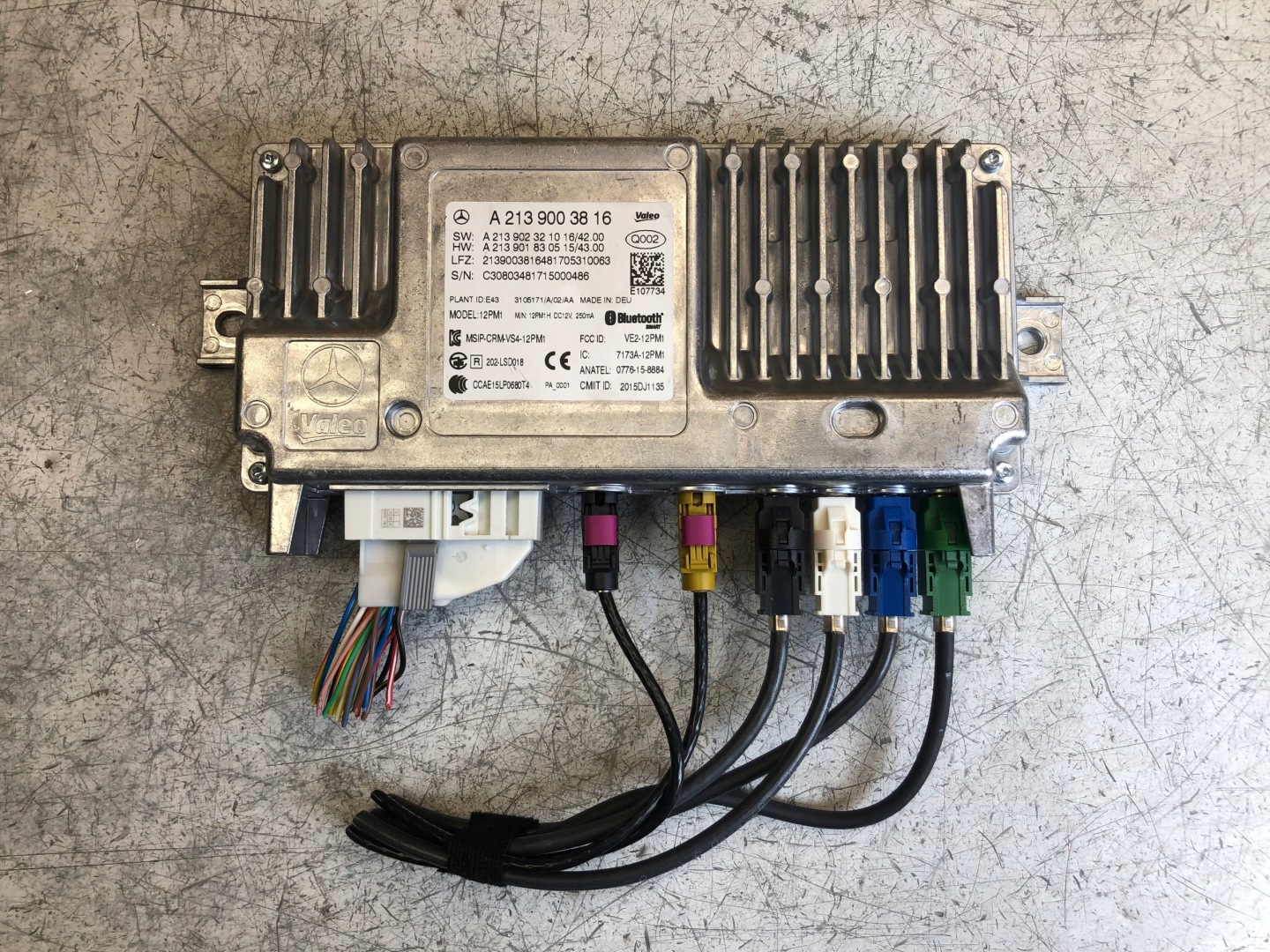 MERCEDES E W213 W238 module control unit KAMERY