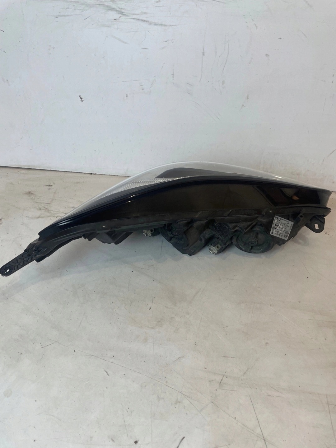 light front front left Opel Corsa E UK Anglik