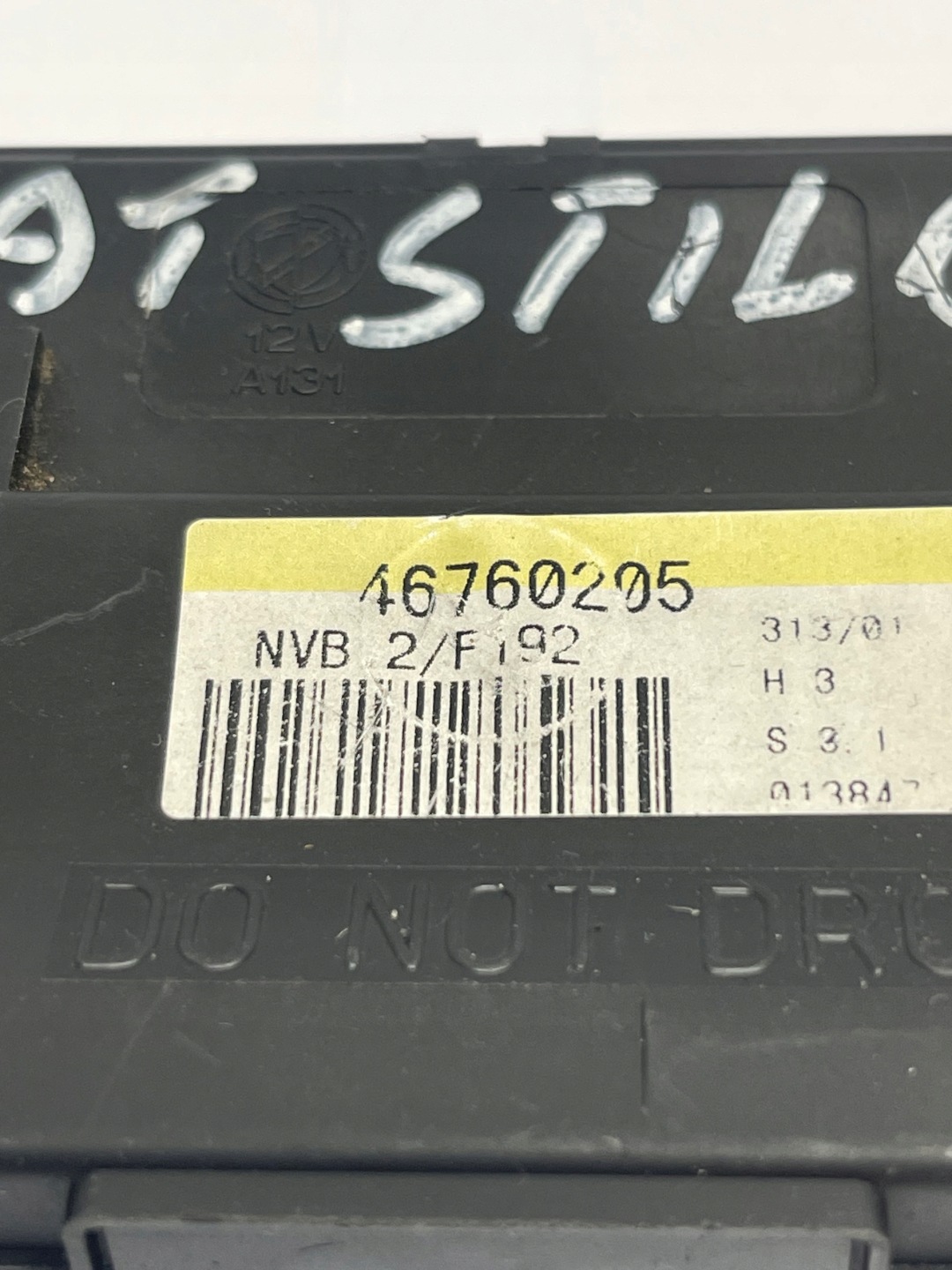 Fiat Stilo module control unit komfortu 46760205