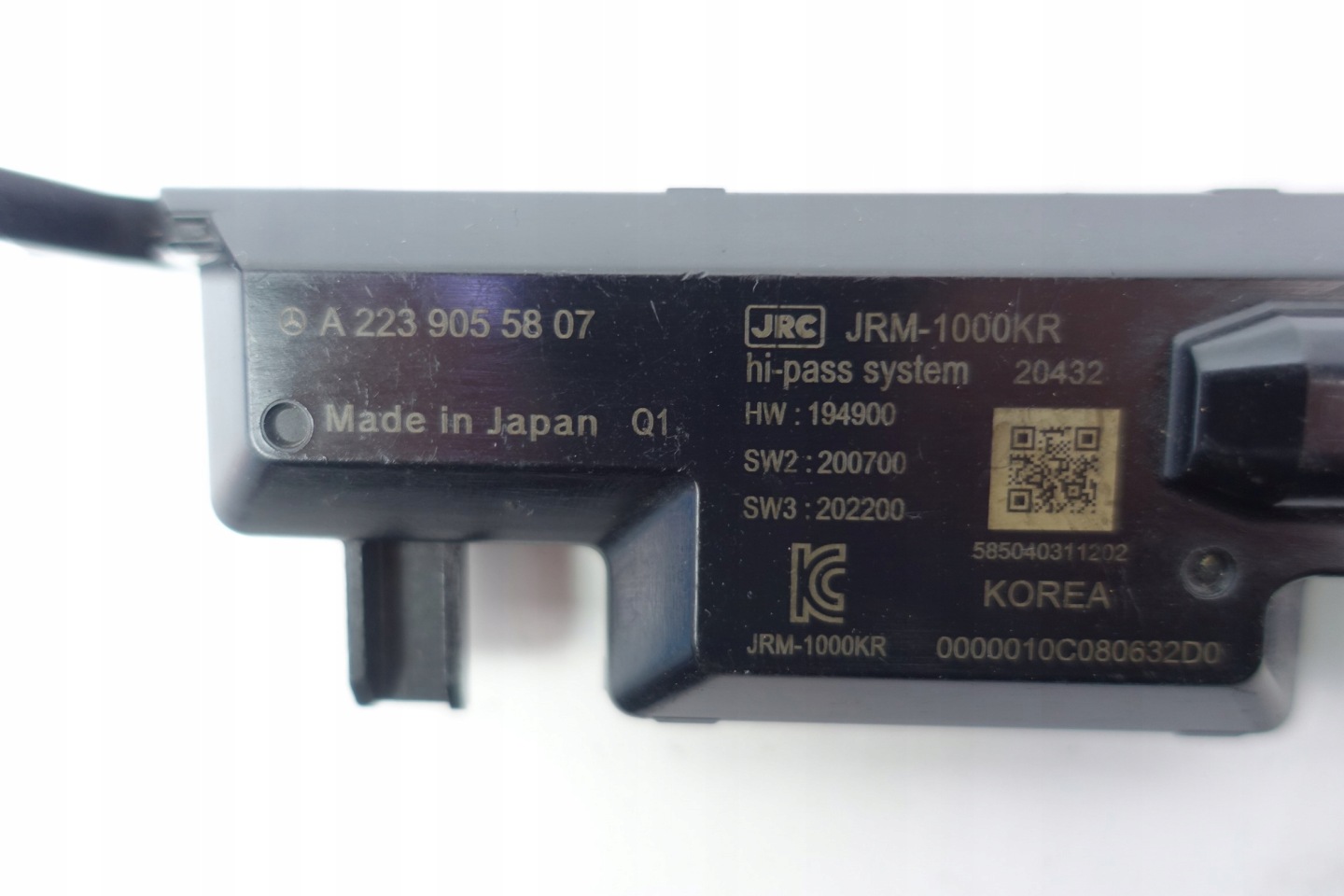 Bedienteil modul Sensor MERCEDES A2239055807