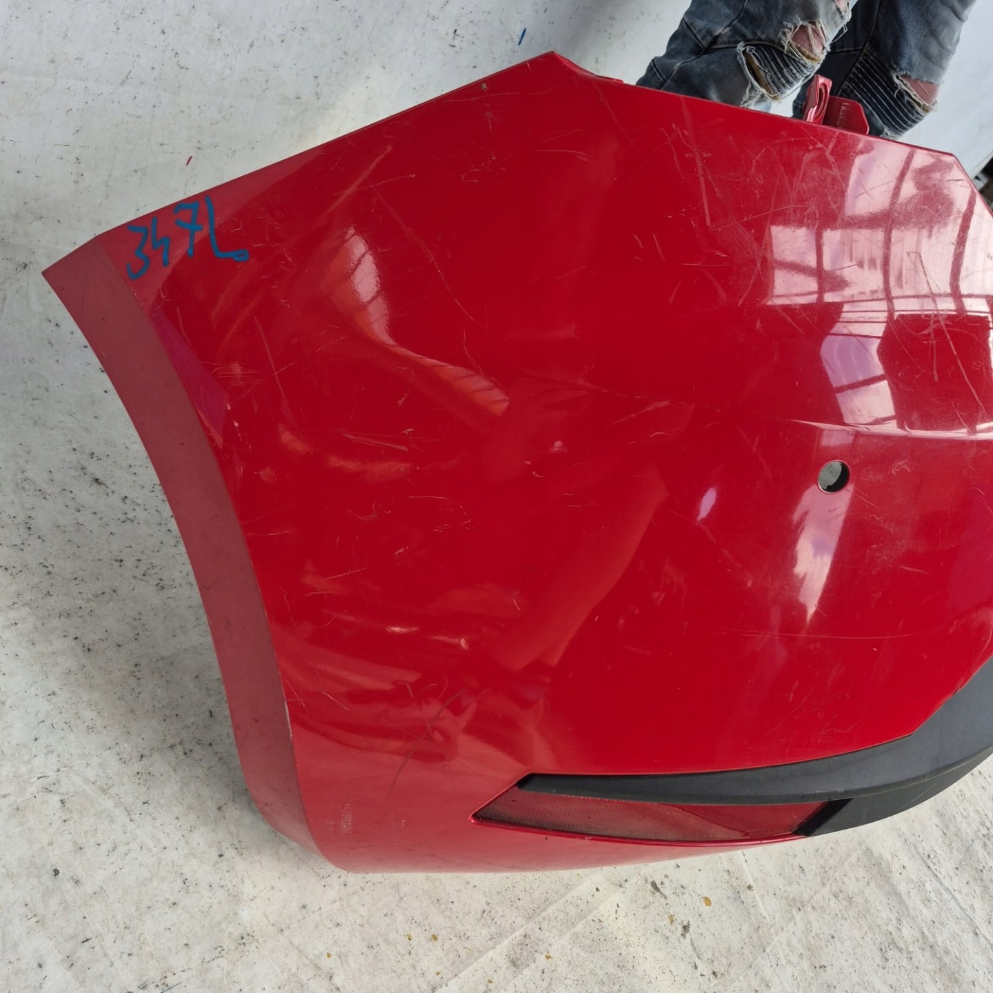 SEAT LEON III 5F FR HB 12- bumper rear part rear PDC