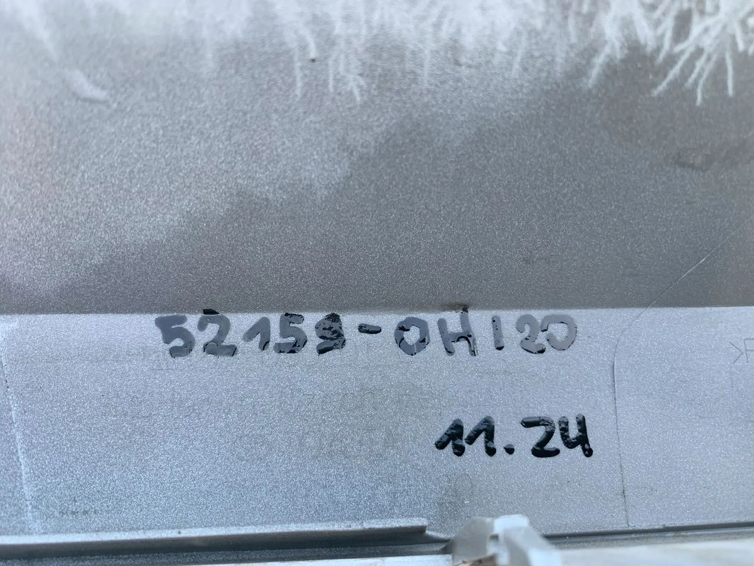 Toyota Aygo X bumper rear part rear