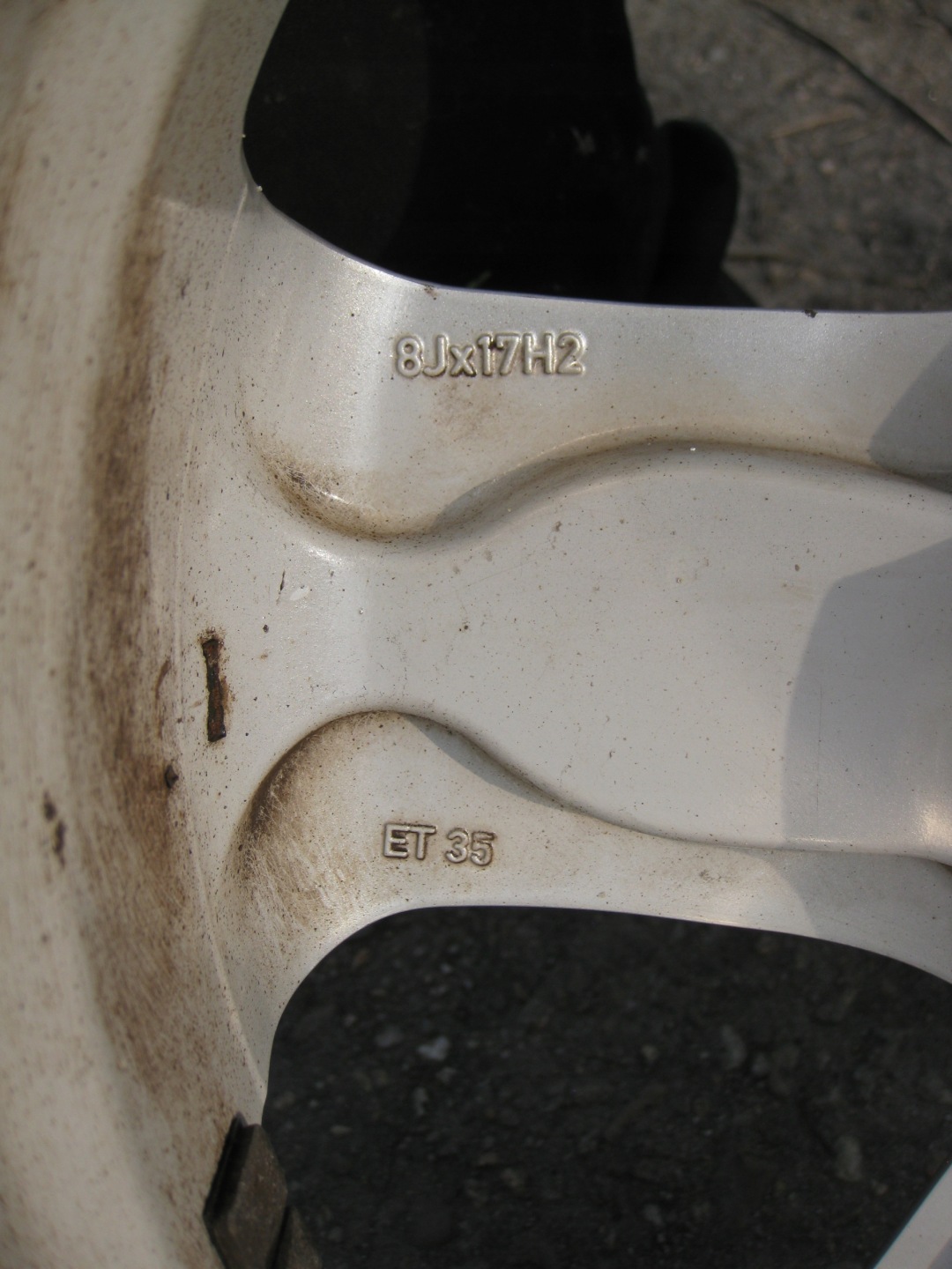 VW disc aluminium 8X17 ET35 KBA45370