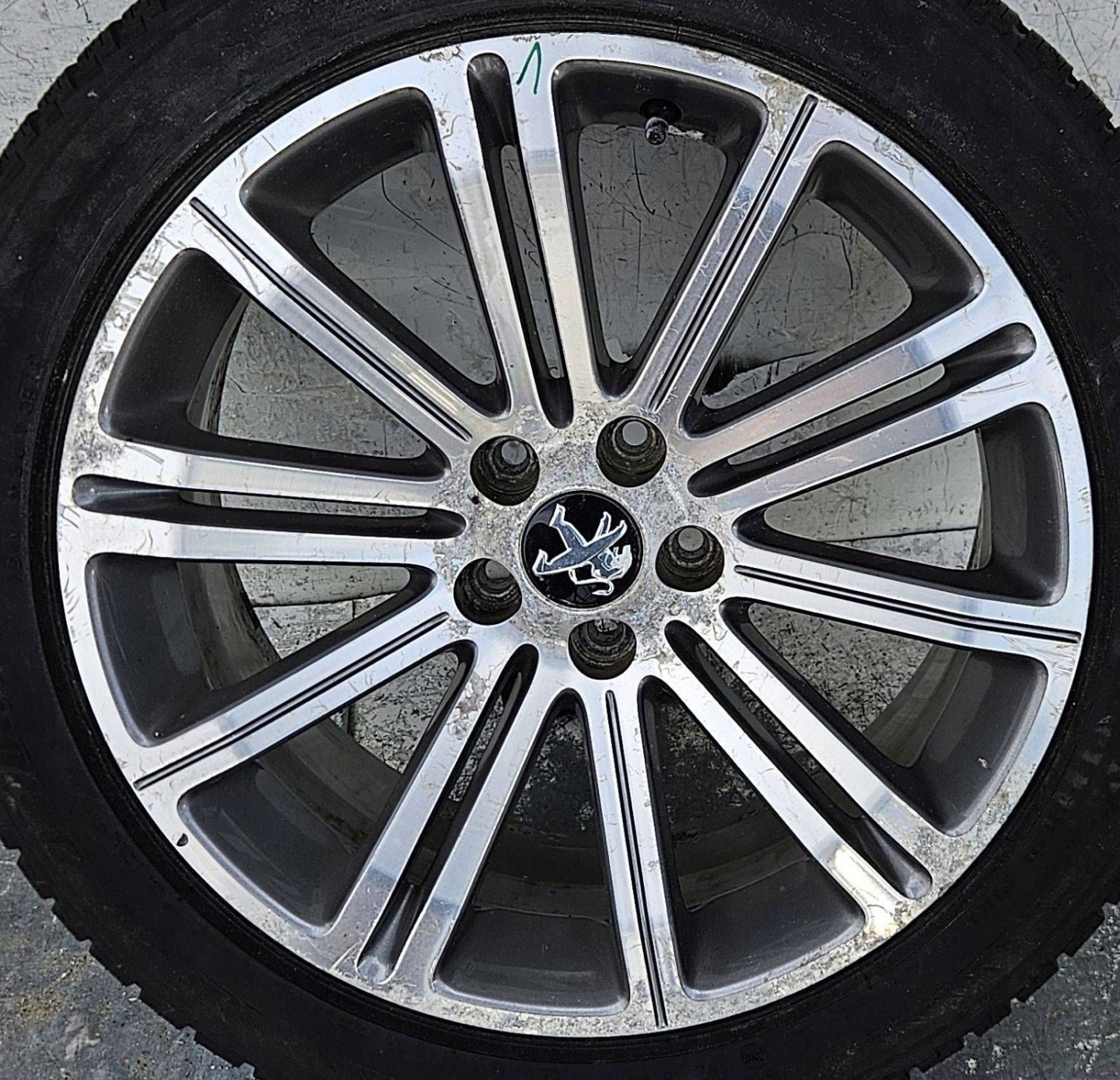 Peugeot RCZ disk hliníkový disk 18" 9673495377
