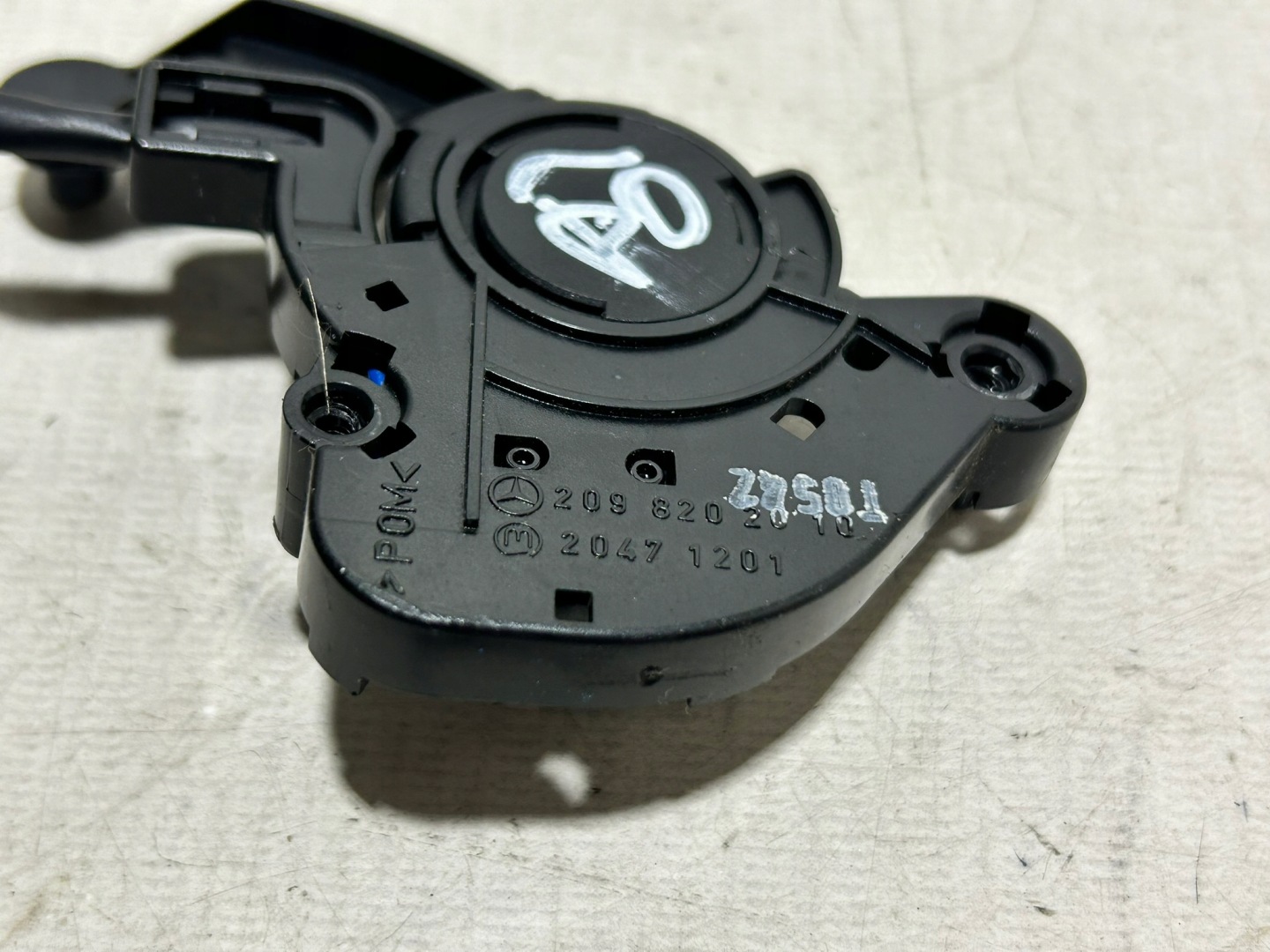 MERCEDES CLK W209 Sensor KRANCOWKA dach 2098202010