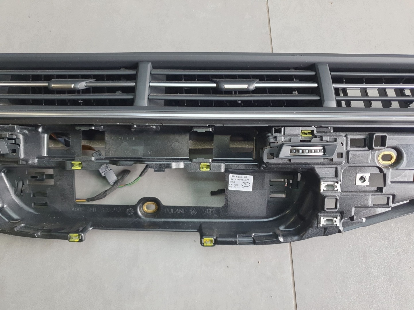 Audi Q7 4M lišta kratki klími 4M1820902L