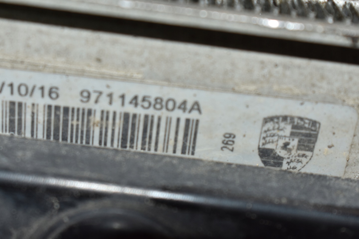 IDEALNY intercooler radiator right PORSCHE PANAMERA 971 4.0 D 1
