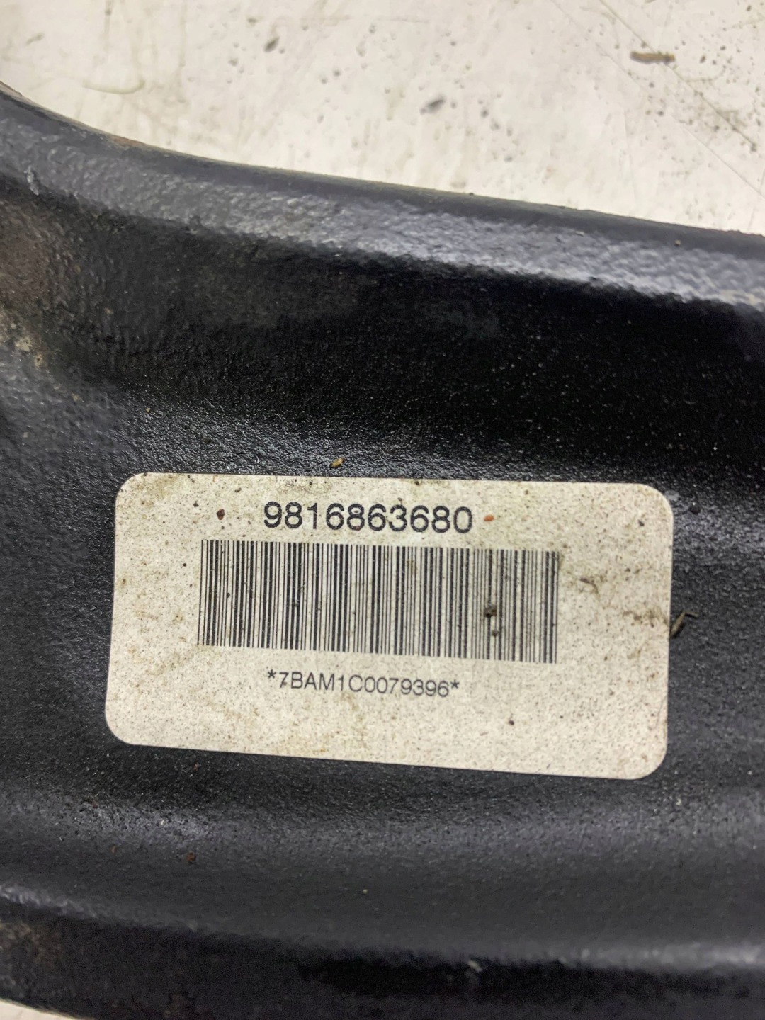 arm front left 9816863680 VIVARO C (2019-) 2.0 BHDI JUMPY SCUDO PROACE