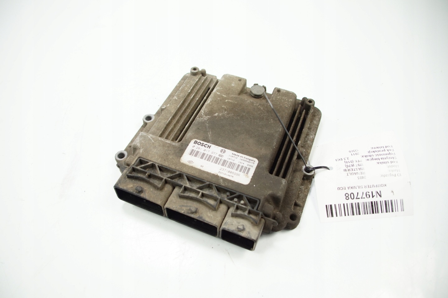 computer motore ECU 237100899R RENAULT MASTER III