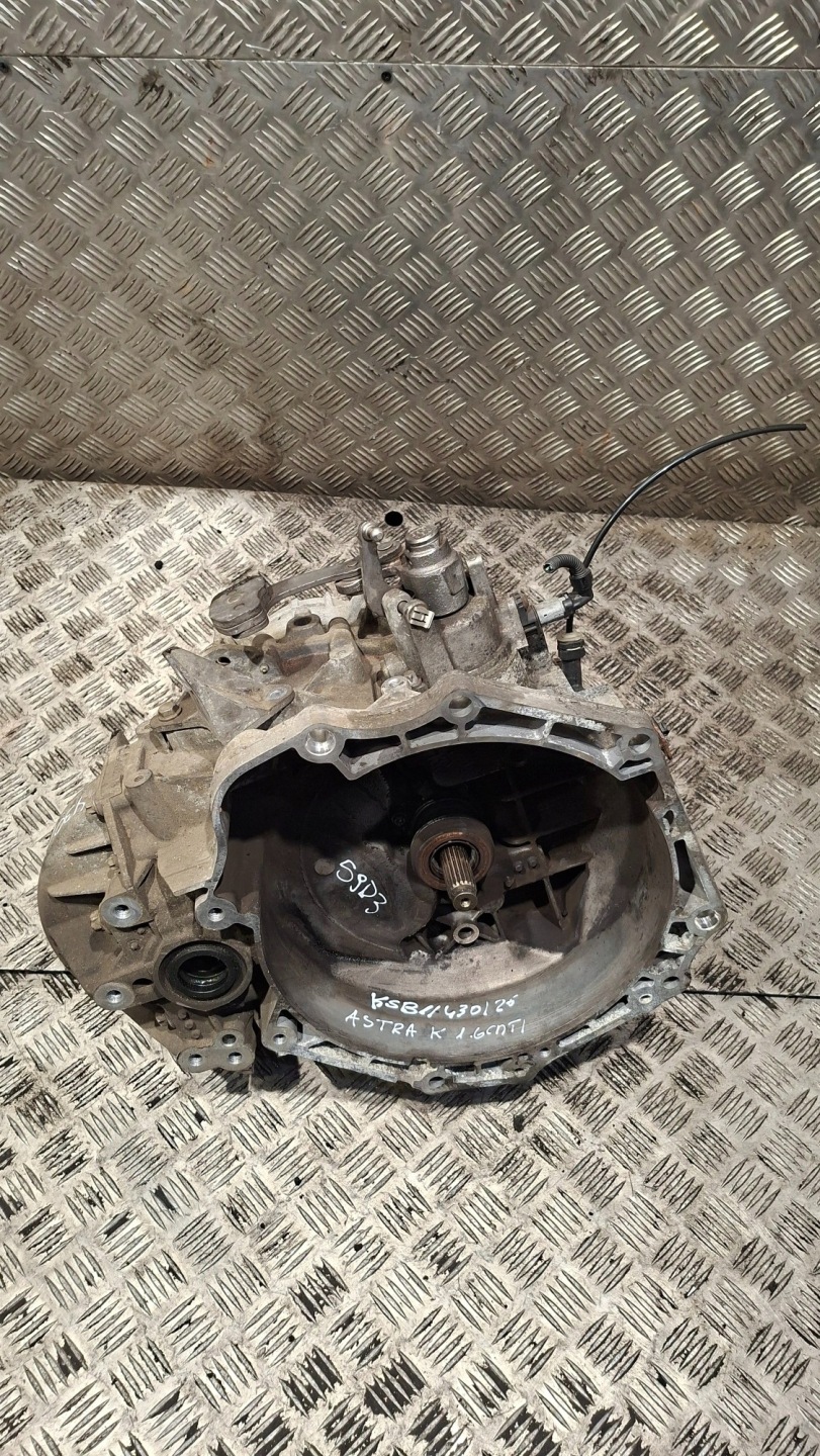 gearbox, OPEL ASTRA K 1.6CDTI