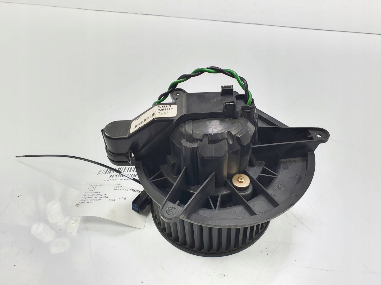 ventilator kabinski 929447P JEEP GRAND CHEROKEE