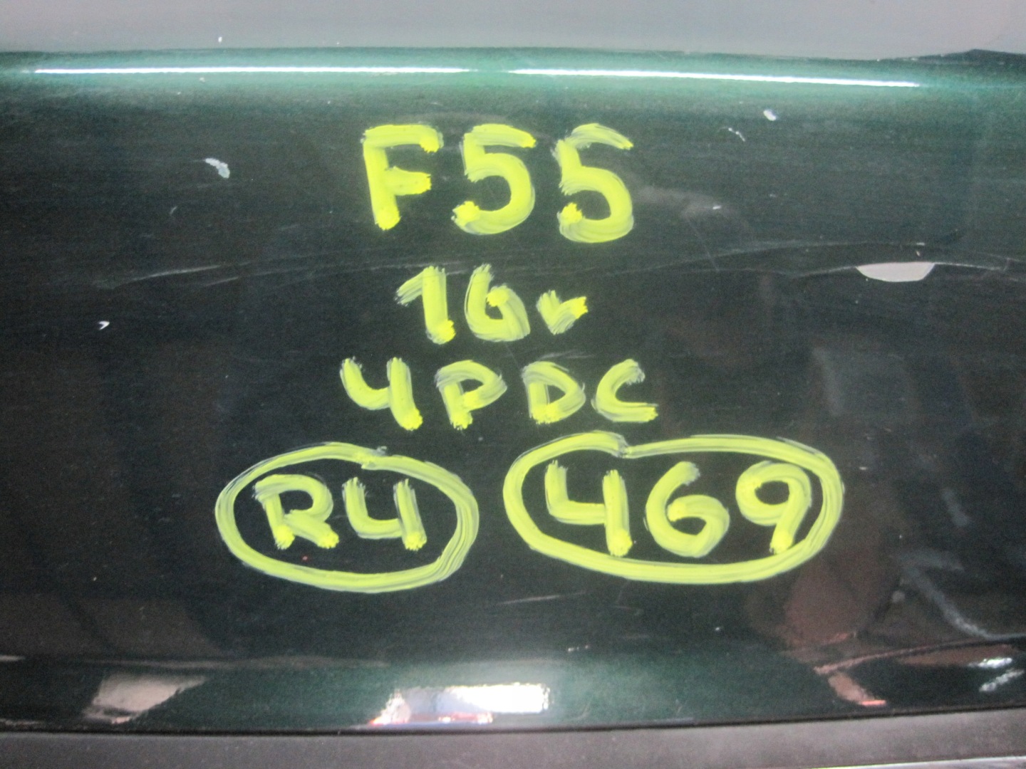 bumper MINI F55 4 PDC rear part rear
