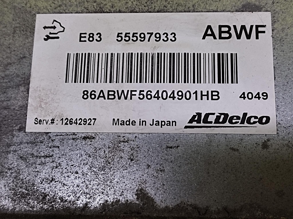 OPEL CORSA D unité de commande électronique uce moteur 55597933