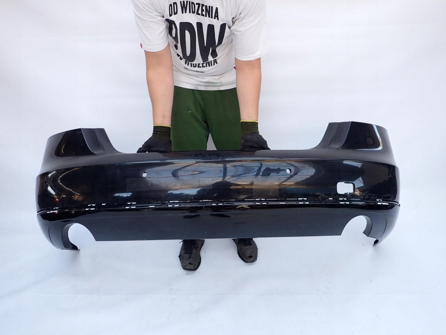 AUDI A8 D4 III 10-13 bumper rear part rear 4PDC