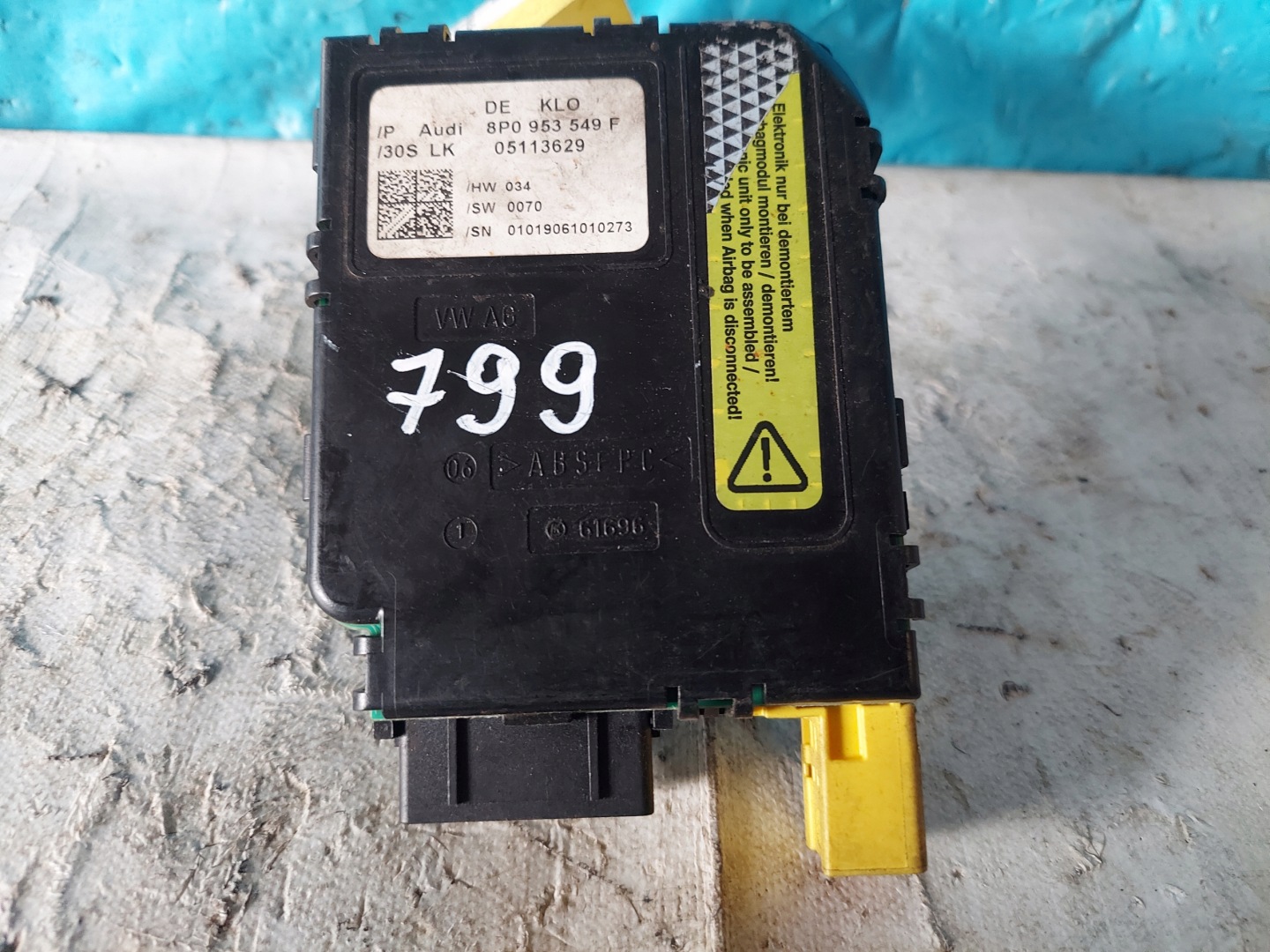 A3 8P 8P0953549F Module Capteur KATA de rotation