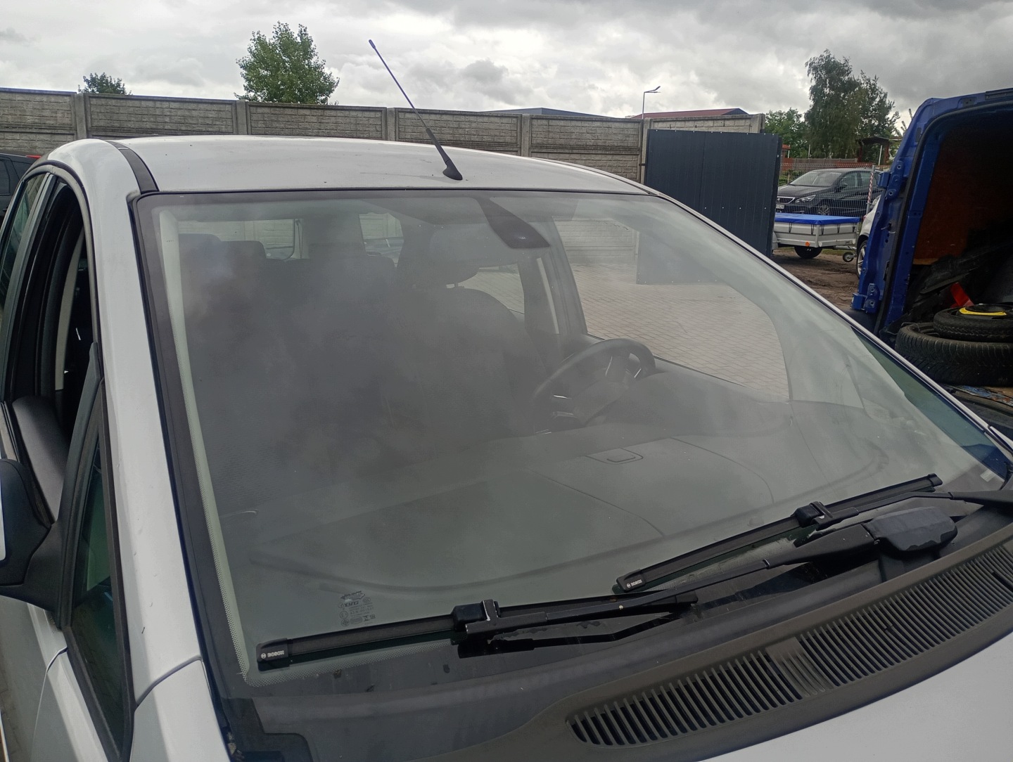 window front iron front with the sensors podgrzewana Ford C-MAX 1 and FL 07-11