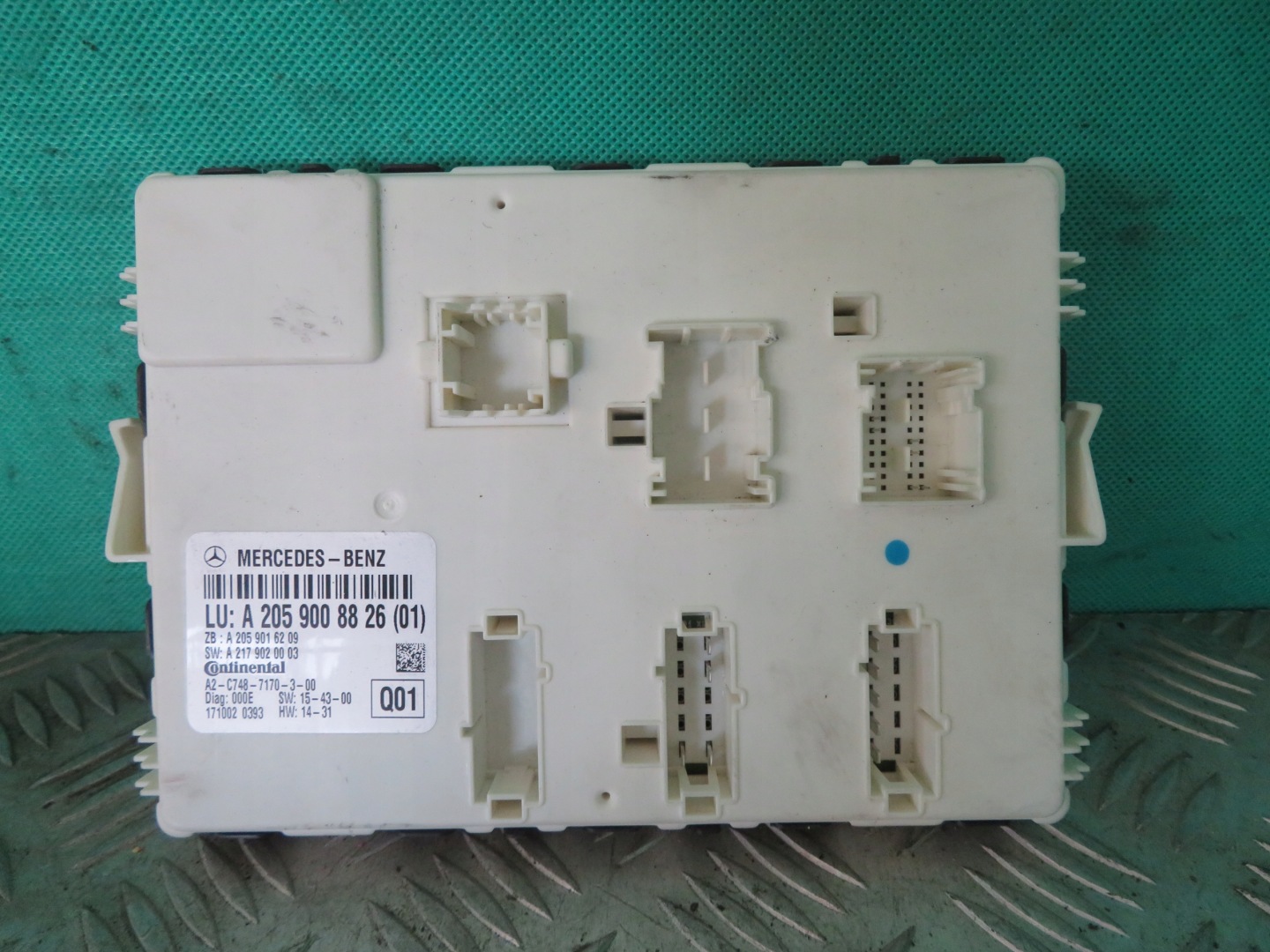 comfort control unit MERCEDES W205 COUPE 17R
